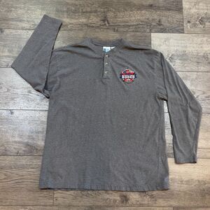 Vintage Y2K 2006 Wrangler National Finals Rodeo Las Vegas Henley Shirt Men's XL